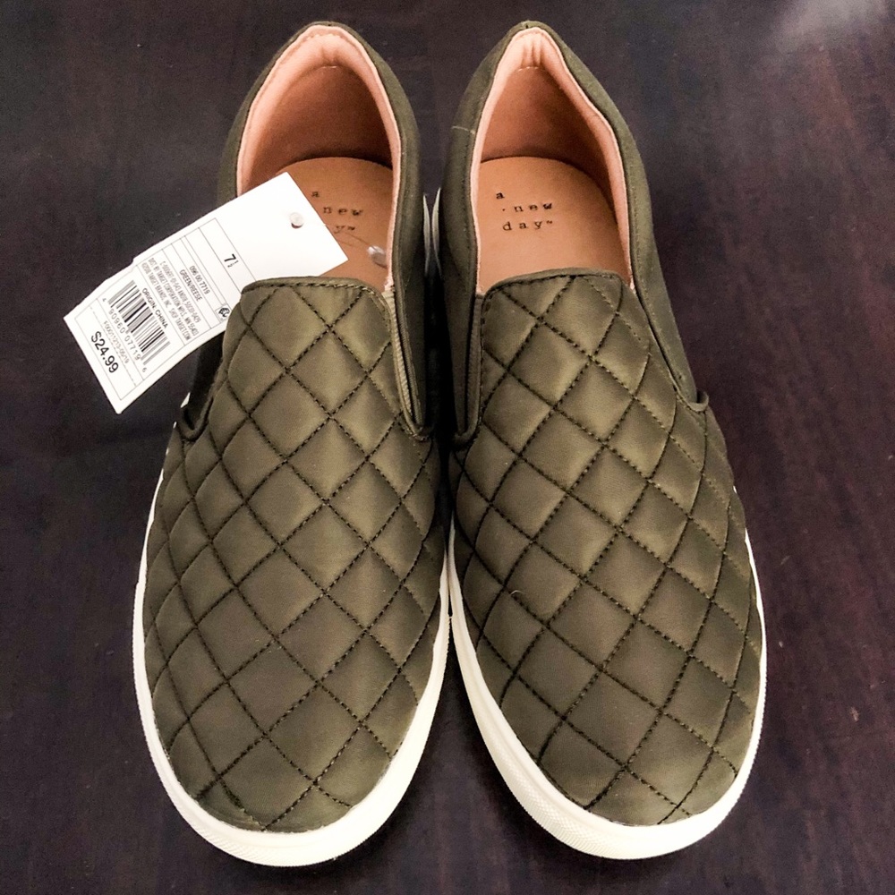A new day green sneakers 7.5 - target